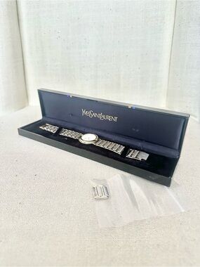 Vintage Yves Saint Laurent (YSL) Two-Tone Quartz Women's Watch